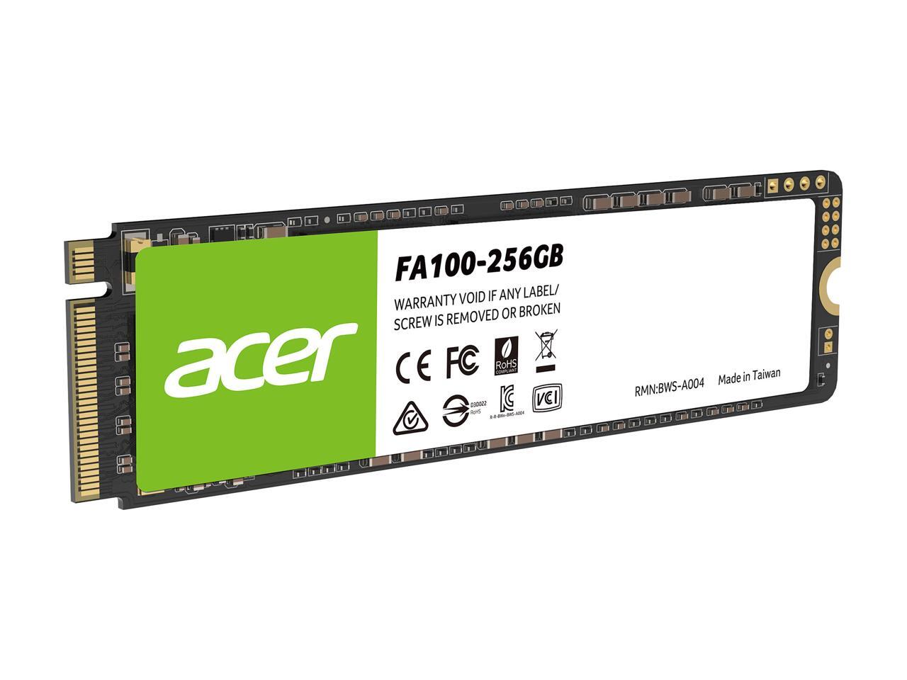 Ssd 256Gb|Acer Bl.9Bwwa.118 R